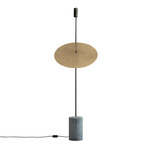 The Moon Floor Lamp - Brass