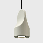 Parga Ceramic Pendant - Black / White