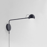 Ixa Plug-In Wall Sconce - Anthracite