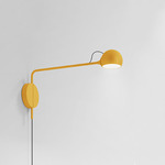 Ixa Plug-In Wall Sconce - Yellow