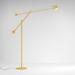 Ixa Arm Floor Lamp - Yellow