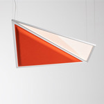Flexia Pendant - White / Orange