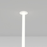 La Linea Vertical Ceiling Light - White