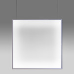 Discovery Space Pendant - Polished Aluminum / Transparent