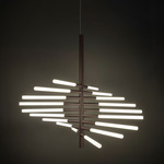 Bianca Twist Pendant - Bronze