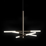 Bianca Pendant - Bronze / White