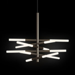 Bianca Pendant - Bronze / White