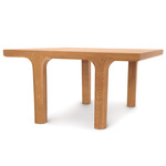 Sierra Square End Table - Natural Cherry