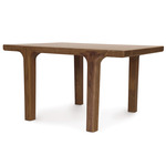 Sierra Rectangular Side Table - Natural Walnut