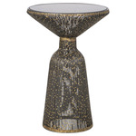 Canopus Accent Table - Coffee Bronze / Smoke