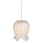 Polpo Pendant - Silver / Polpo White