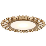 Antares Color-Select Ceiling Light - Antique Brass / White