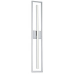 Arandel Bathroom Vanity Light - Polished Chrome / White