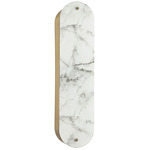 Pascal Wall Sconce - Aged Brass / Alabaster