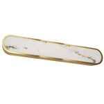 Walsh Wall Sconce - Aged Brass / Alabaster
