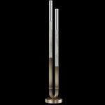 Antonia Floor Lamp - Ombre Bronze / Nickel / Smoke