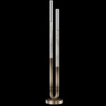 Antonia Floor Lamp - Ombre Bronze / Brass / Smoke
