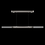 Antonia Linear Pendant - Ombre Silver / Nickel / No Skin