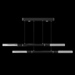 Antonia Linear Pendant - Black / Nickel / No Skin