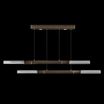 Antonia Linear Pendant - Bronze / Brass / No Skin