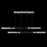 Antonia Linear Pendant - Ombre Bronze / Nickel / Charcoal