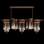 Rain Linear Pendant - Copper