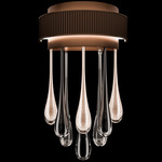 Rain Wall Sconce - Copper