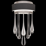 Rain Wall Sconce - Silver