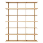 Kona Large Bookcase - Natural Oak Veneer