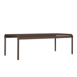 Dapple Rectangular Low Table - Dark Chocolate