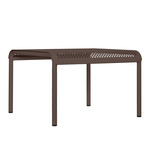 Dapple Square Low Table - Dark Chocolate