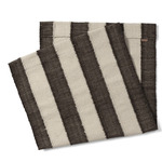 Desert Lounge Seat Fabric - Chocolate Stripe