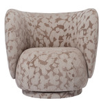 Rico Lounge Armchair - Cilla Taupe