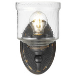 Keating Wall Sconce - Antique Black
