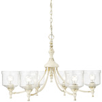 Keating Chandelier - Antique Ivory