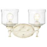 Keating Bathroom Vanity Light - Antique Ivory
