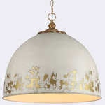 Alison Pendant - Vintage Gold / Antique Ivory