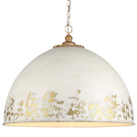 Alison Pendant - Vintage Gold / Antique Ivory