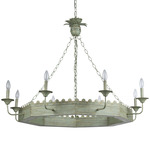 Finley Chandelier - Vintage Sage