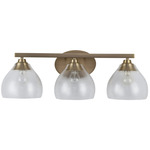 Ariella Bathroom Vanity Light - Brushed Champagne Brass