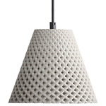 Clarus Color-Select Pendant - Matte Black / Grey Cement