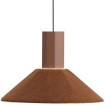 Faroe Pendant - Coffee / Coffee / Black