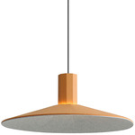 Faroe Pendant - Earth Yellow / Earth Yellow / Grey