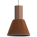 Faroe Pendant - Coffee / Coffee / Black