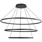 Veritas 3-Tier Chandelier - Sand Black
