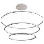 Veritas 3-Tier Chandelier - Sand White