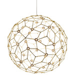 Spheris Pendant - Brass