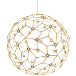 Spheris Pendant - Brass