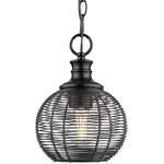 Calypso Mini Pendant - Matte Black