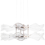 Vetrina Pendant - Light Gold / Clear